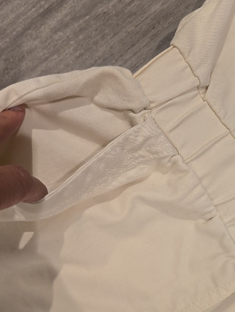 NWOT Universal Thread Cream Short-Sleeve Utility Jumpsuit - Picture 5 of 11